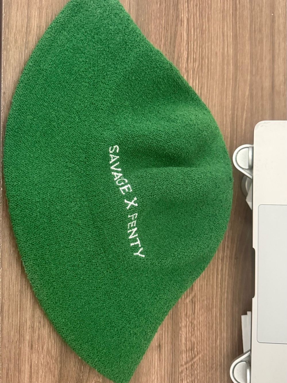 Savage X Fenty Emerald Green Knit Hat with Tag